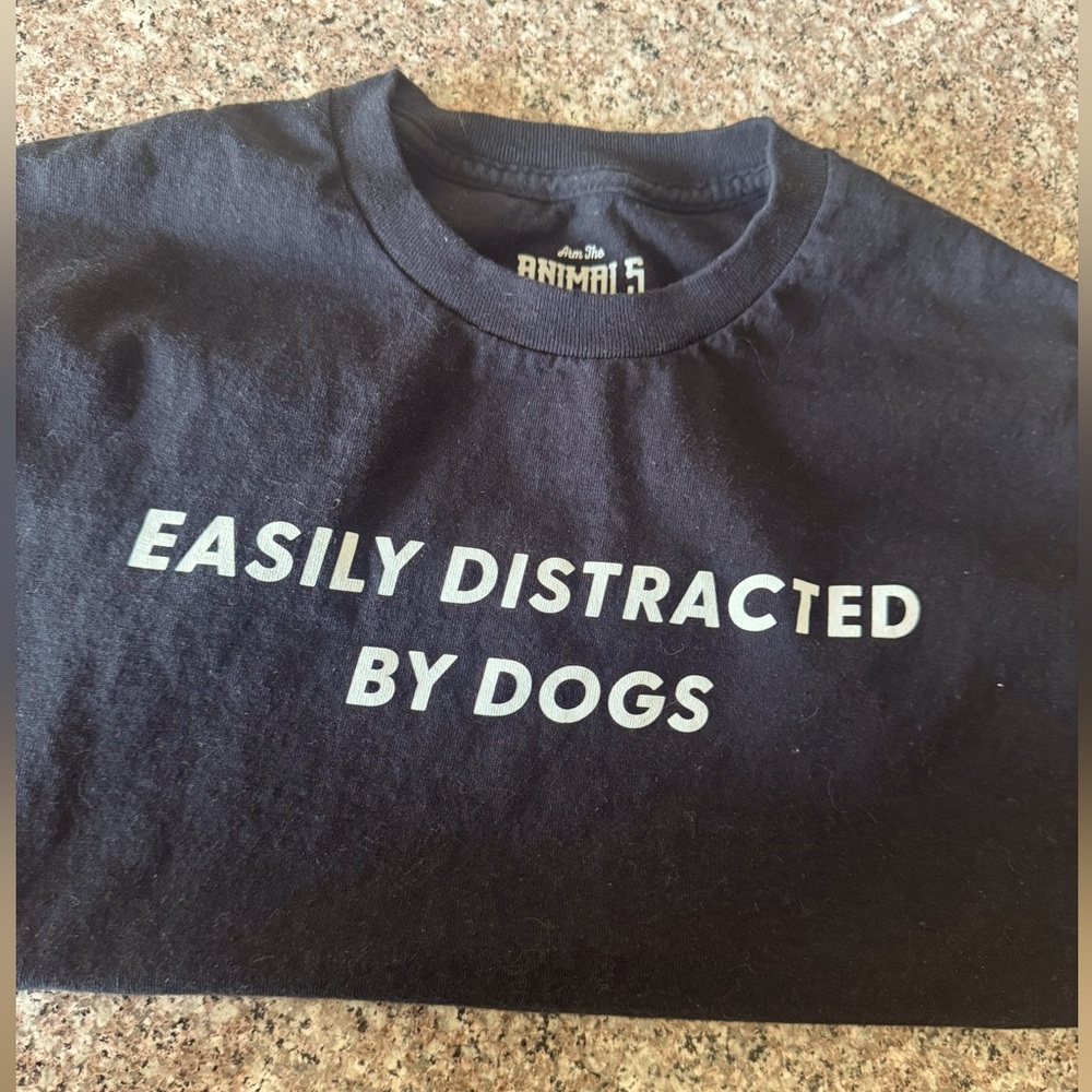 Easily Distracted by Dogs 100% Cotton Crop Top 🐾